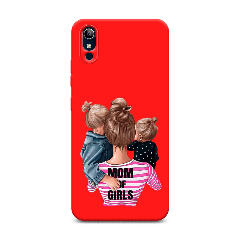 

Чехол Awog на Vivo Y91c/Y1s "Mom of Girls", Разноцветный, 262853-1