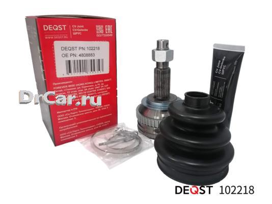 

DEQST ШРУС CHRYSLER VOYAGER 95-01 (ABS+) 809029, 102218