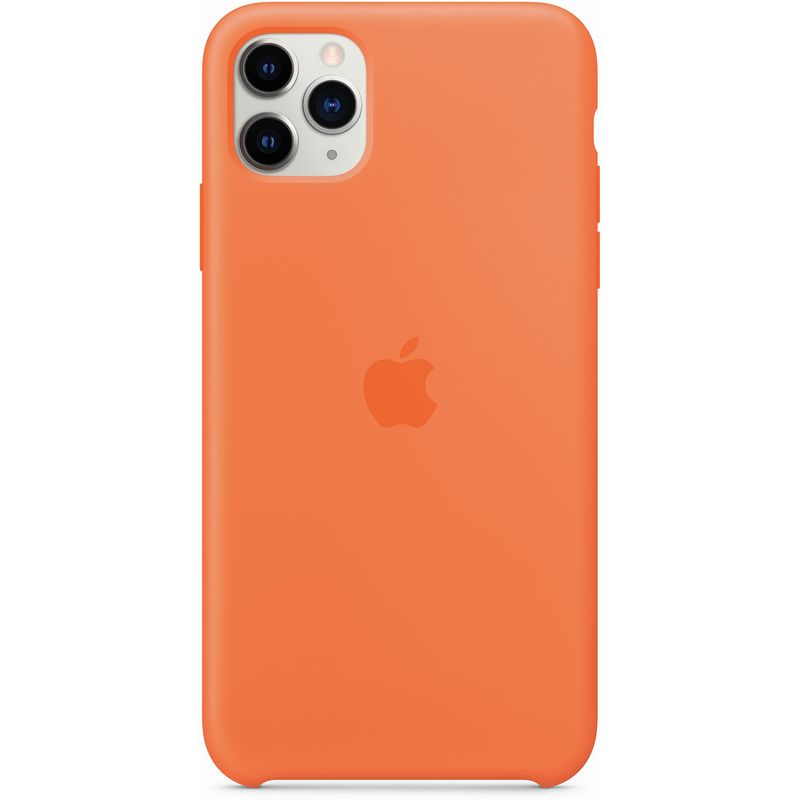

Клип-кейс Apple Silicone Case для iPhone 11 Pro Max «Оранжевый витамин»