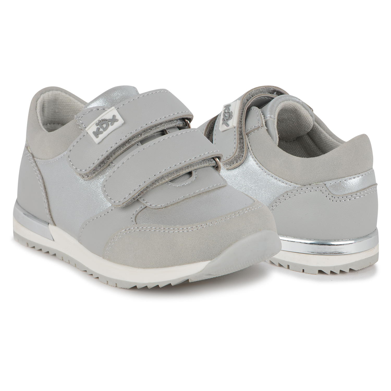 фото Ботинки для детей kidix skys21-7 grey серебряный 25