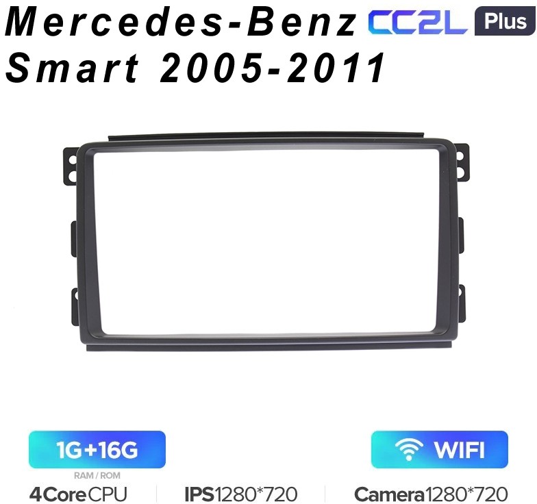 Штатная магнитола Teyes CC2L Plus Mercedes-Benz Smart 2005-2011 116G 2041800₽