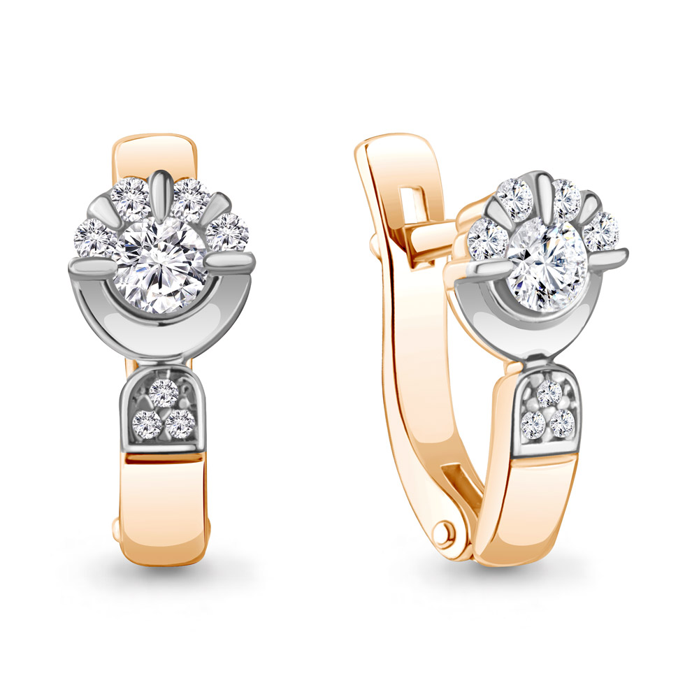 

Серьги из красного золота с бриллиантом Aquamarine Aquamarine 942675Ак_585_кз, 942675Ак_585_кз