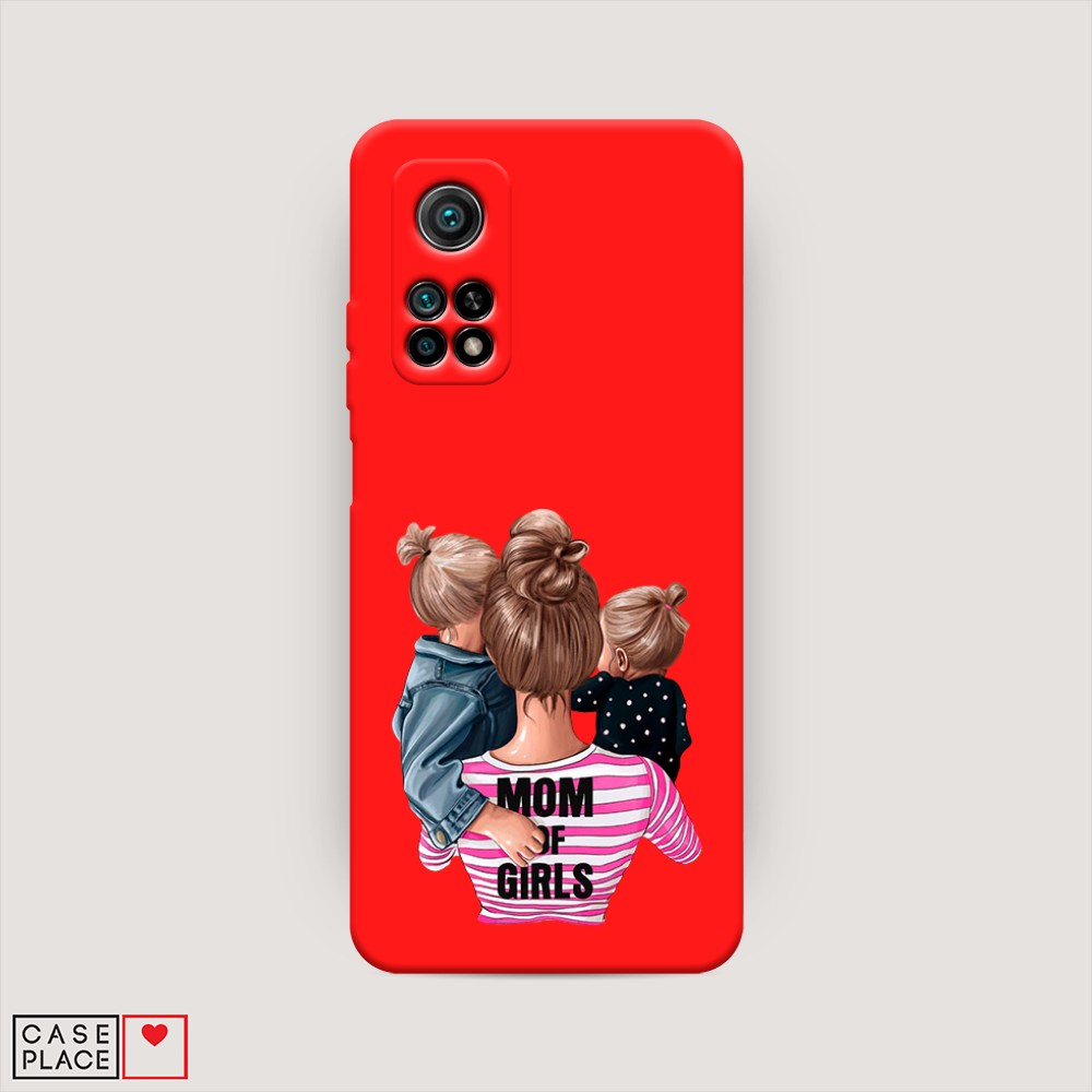 

Чехол Awog на Xiaomi Mi 10T/Mi 10T Pro "Mom of Girls", Разноцветный, 39353-1
