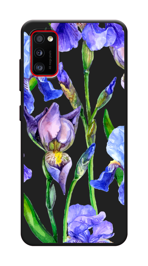 

Чехол Awog на Samsung Galaxy A41 / Самсунг A41 "Синие ирисы", Разноцветный, 2100452-1