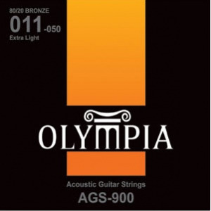

Струны для акустической гитары Olympia AGS900, AGS900