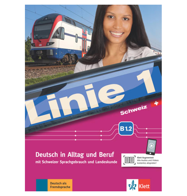 Linie 1 Schweiz B1.2 Kurs- und ?bungsbuch mit DVD-ROM