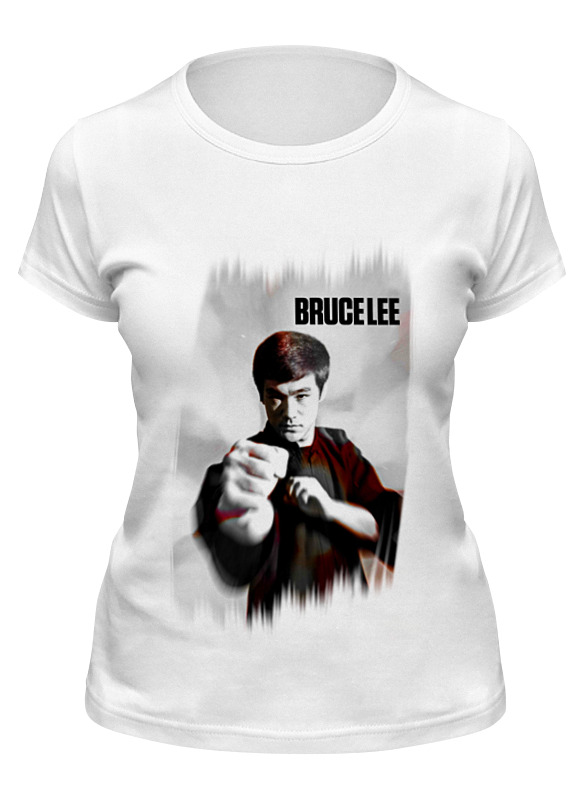 

Футболка женская Printio Bruce lee белая 2XL, Белый, Bruce lee