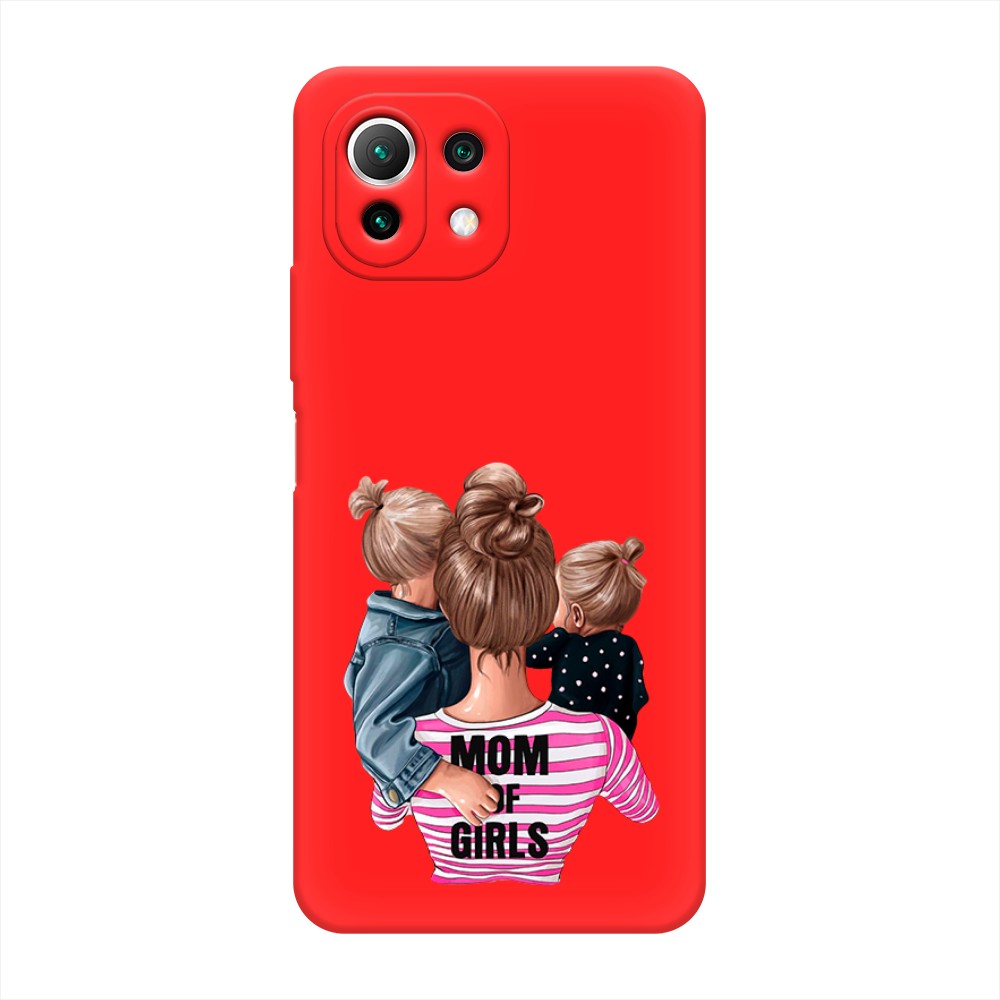 

Чехол Awog на Xiaomi Mi 11 Lite/5G NE "Mom of Girls", Разноцветный, 310253-1