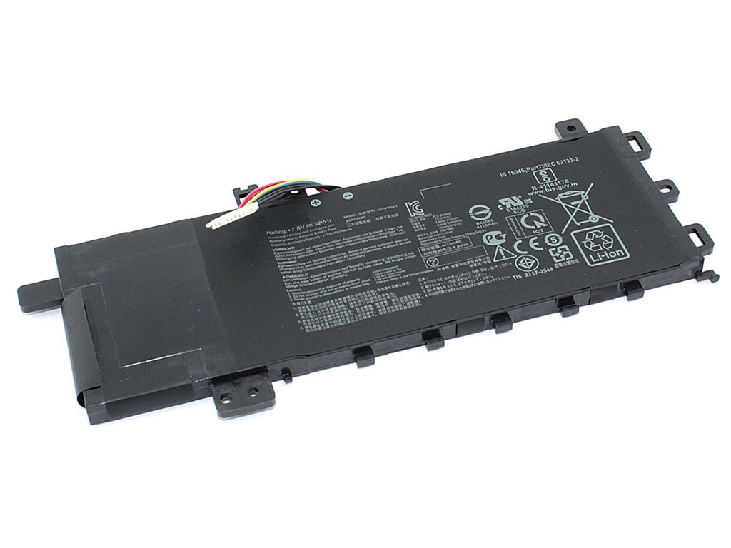 

Аккумулятор Vbparts (схожий с B21N1818-1) для Asus VivoBook X512UF 7.6V 32Wh 080524, Asus VivoBook X512UF
