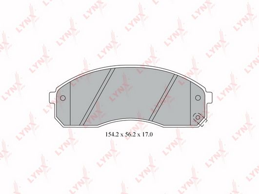 

Тормозные колодки LYNXauto дисковые BD4406