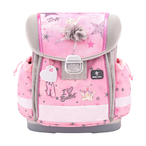 

Ранец Classy Ballet Light Pink с наполнением, Belmil ранец classy ballet light pink с наполнением