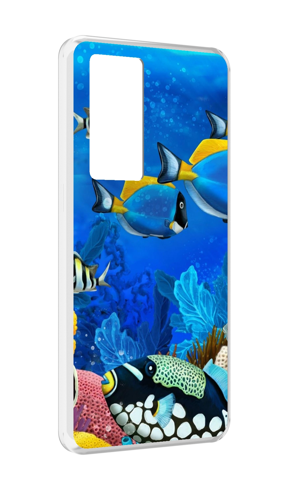 

Чехол MyPads Рыбки для Realme GT Master Explorer Edition, Прозрачный, Tocco
