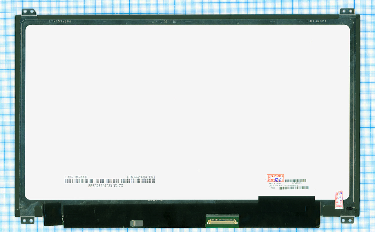 

Матрица ОЕМ для ноутбука LTN133YL04, совместимая с p/n: LTN133YL04