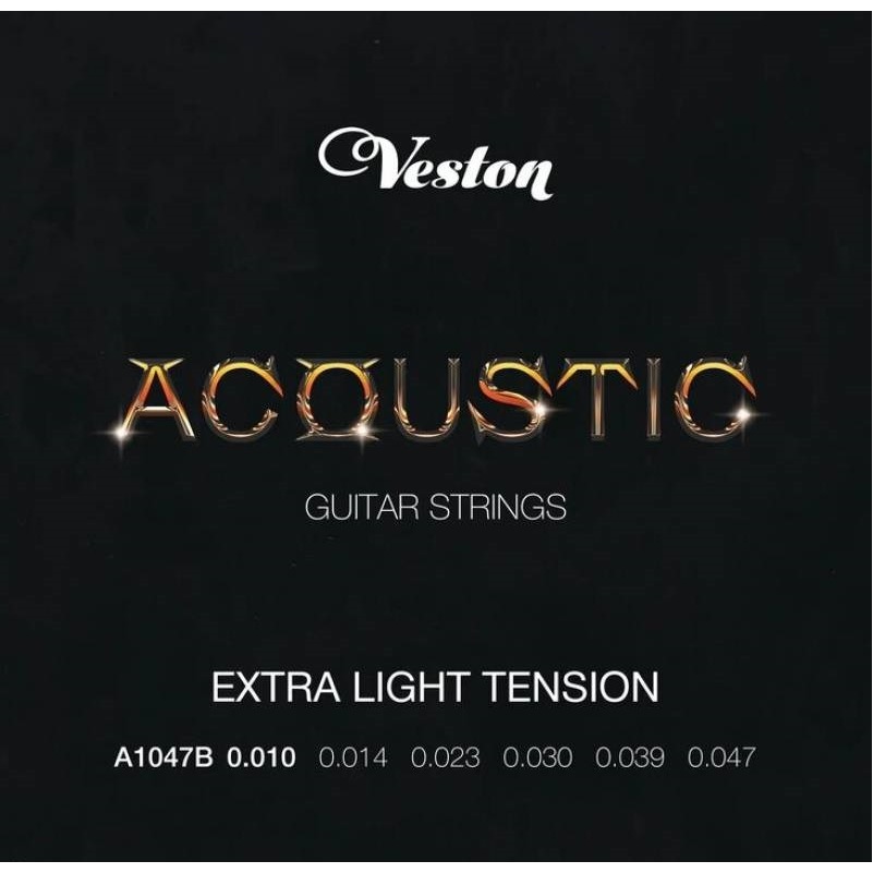

Струны для акустической гитары VESTON A1047 B, A1047 B