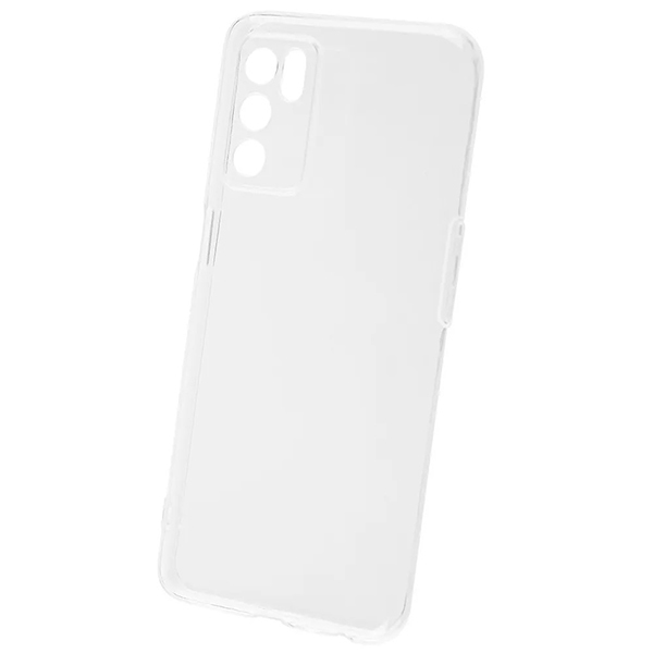 фото Силиконовый чехол для oppo a16 tpu 1мм с защитой камеры прозрачный