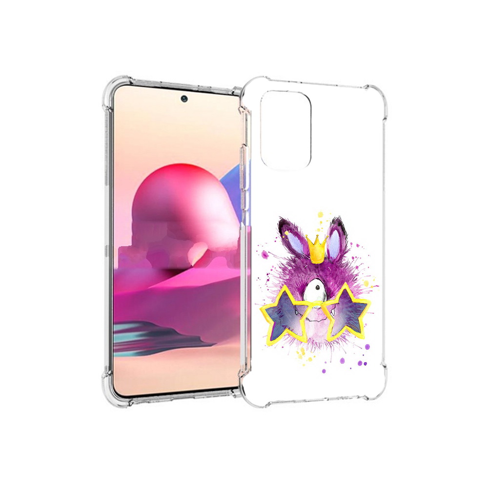 

Чехол MyPads Tocco для Xiaomi Redmi Note 10S Шуршуля (PT158704.257.202), Прозрачный, Tocco