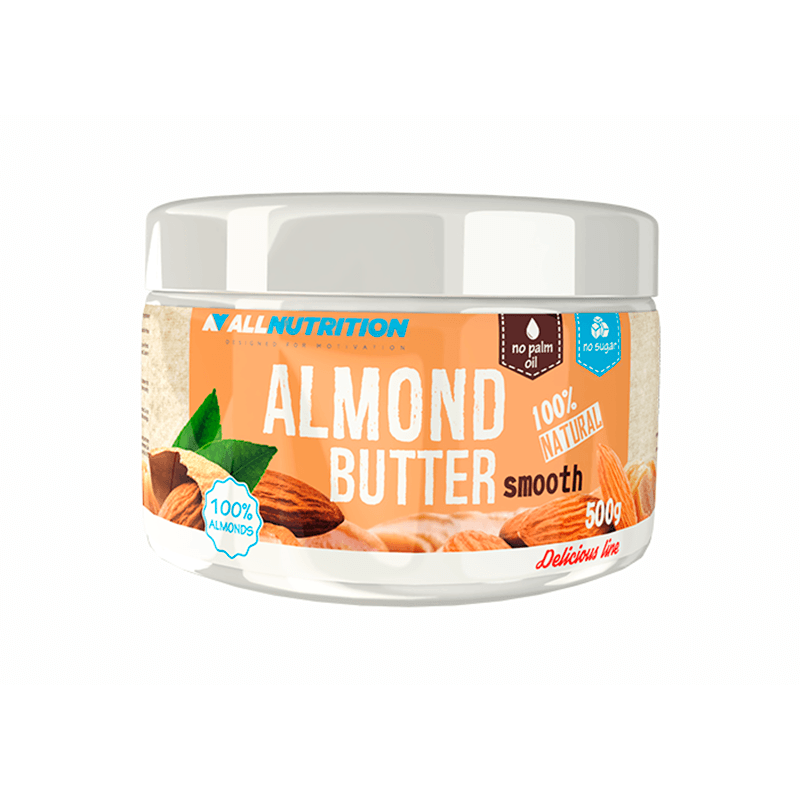 фото Миндальная паста allnutrition almond butter smooth, 500 г