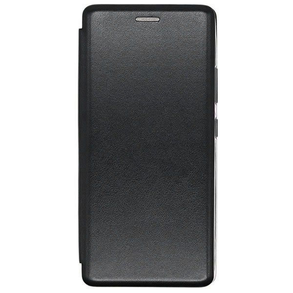 фото Чехол книжка для xiaomi poco x3 fashion case на магнитах черный