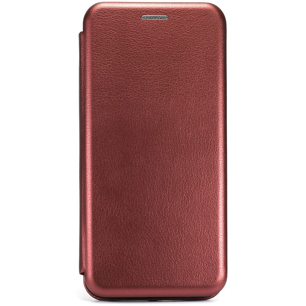 фото Чехол книжка для samsung galaxy a31 fashion case бордовый