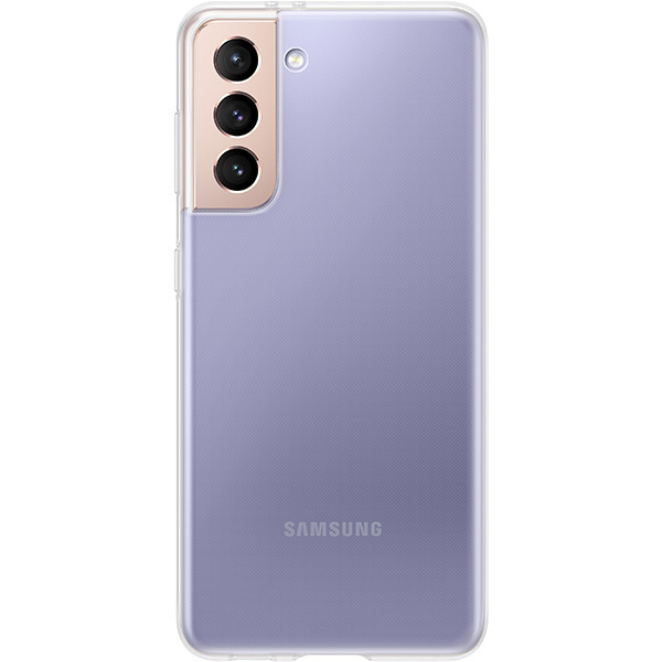 фото Силиконовый чехол для samsung galaxy s21 tpu 1мм прозрачный глянцевый