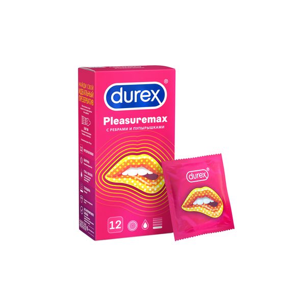 Купить Презервативы Durex Pleasuremax 12 шт.