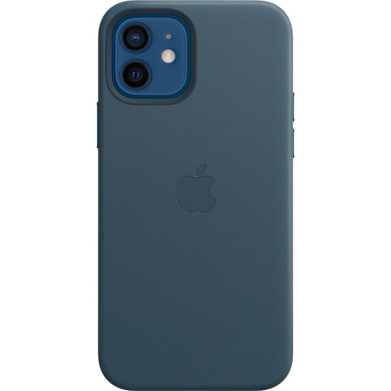 

Клип-кейс Apple Leather Case with MagSafe для iPhone 12/12 Pro «Балтийский синий»