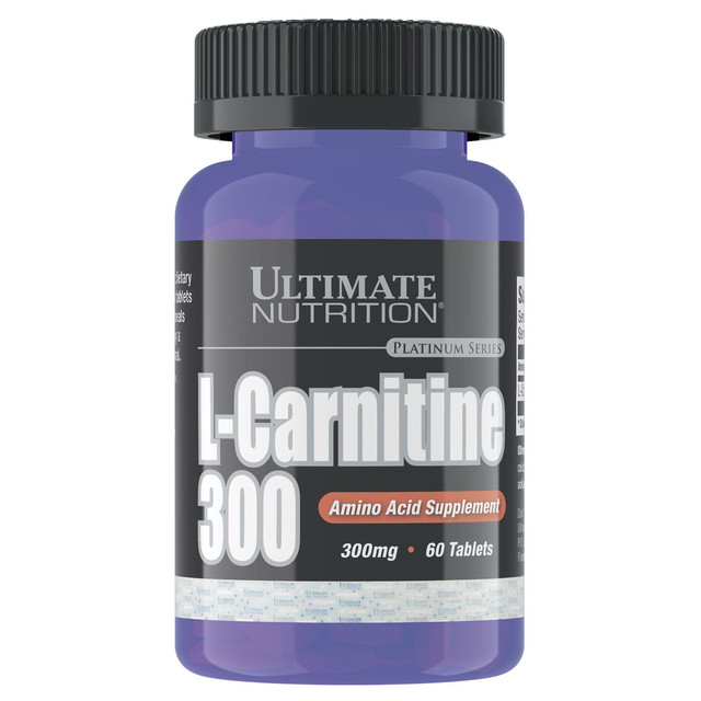 БАД Ultimate Nutrition L-Carnitine 300 мг, 60 таблеток