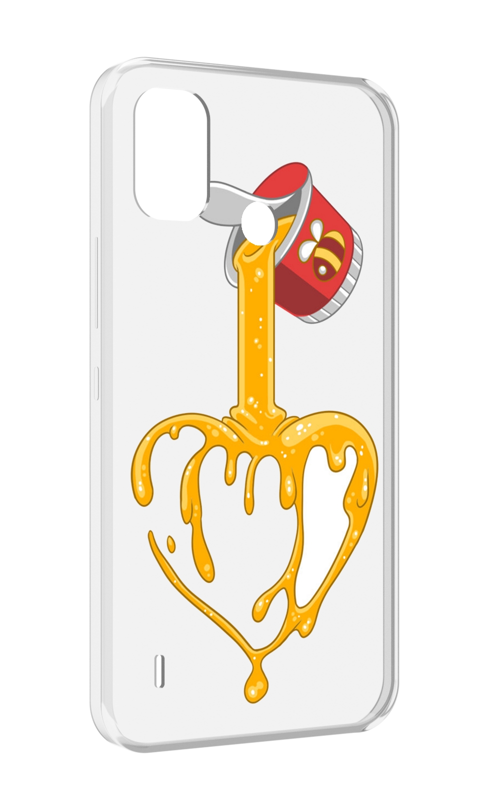 Чехол MyPads медовое сердце для Itel A48