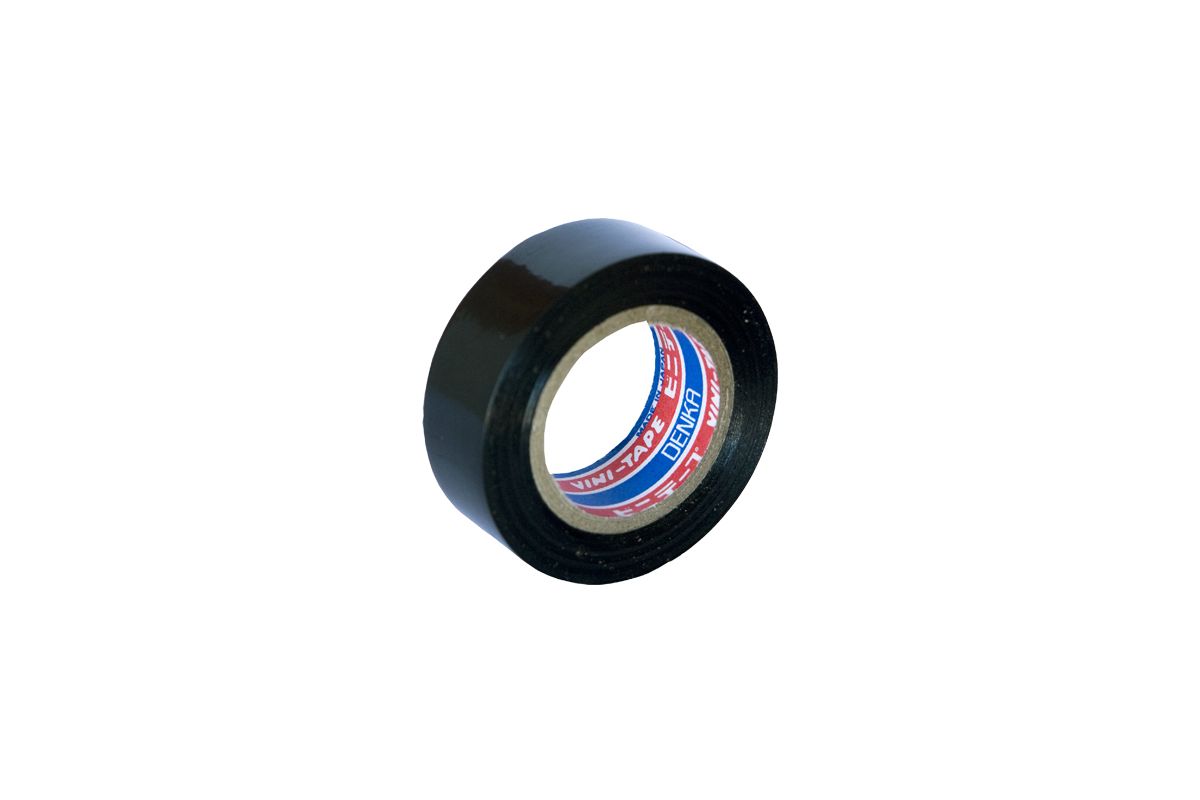 

Лента изоляционная Denka Vini Tape, 18 мм, 20 м, черная, #103-18 Black 20m