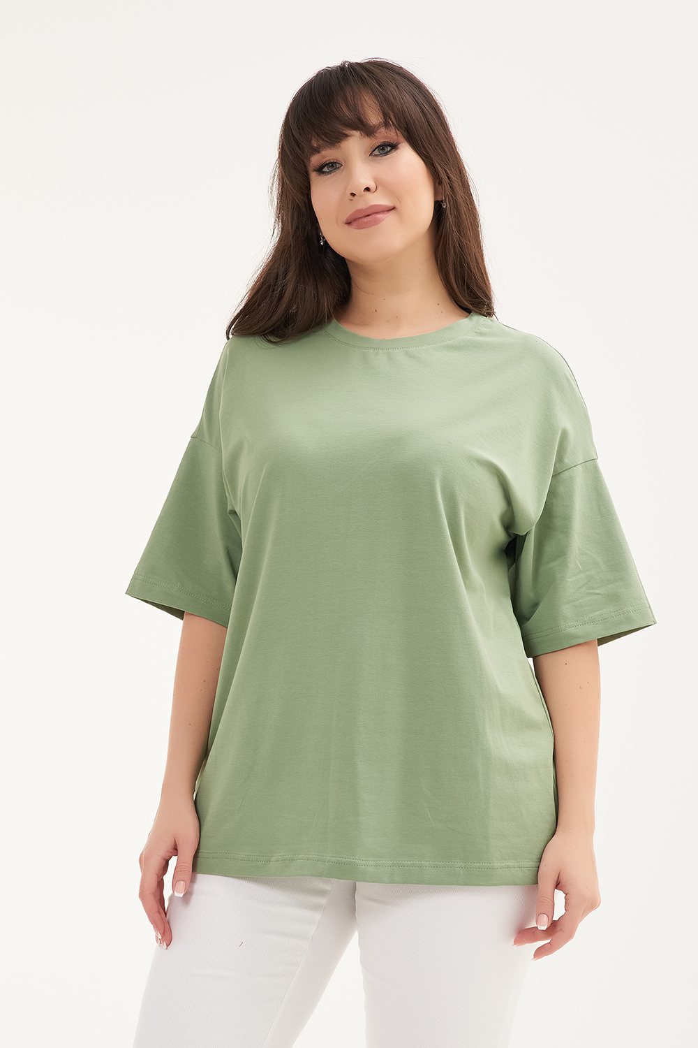 

Футболка женская OLSI 2206008 зеленая 60 RU, Зеленый, 2206008