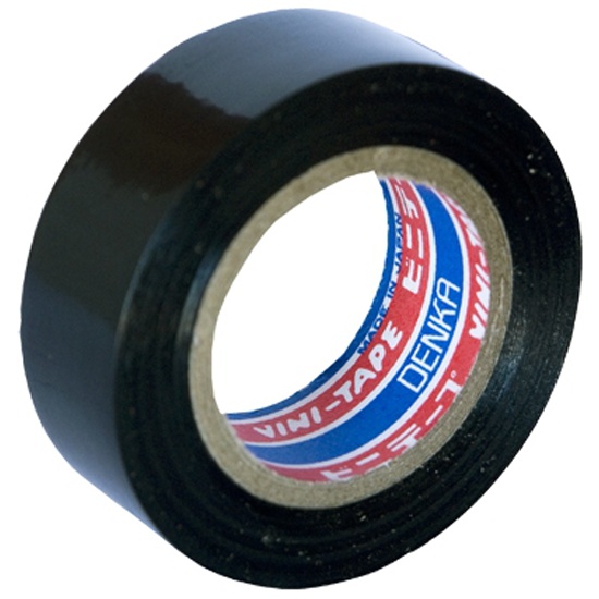 

Лента изоляционная Denka Vini Tape, 19 мм, 9 м, черная, #102-Black 9m