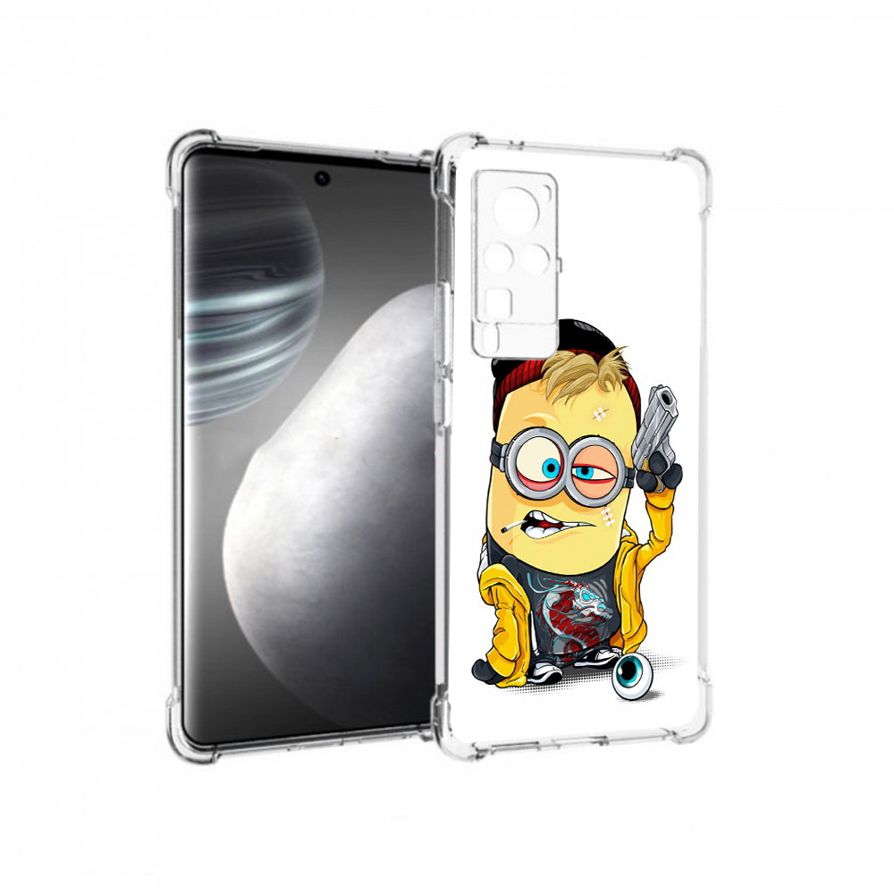 

Чехол MyPads Tocco для Vivo X60 pro миньон бандит (PT226972.385.475), Прозрачный, Tocco