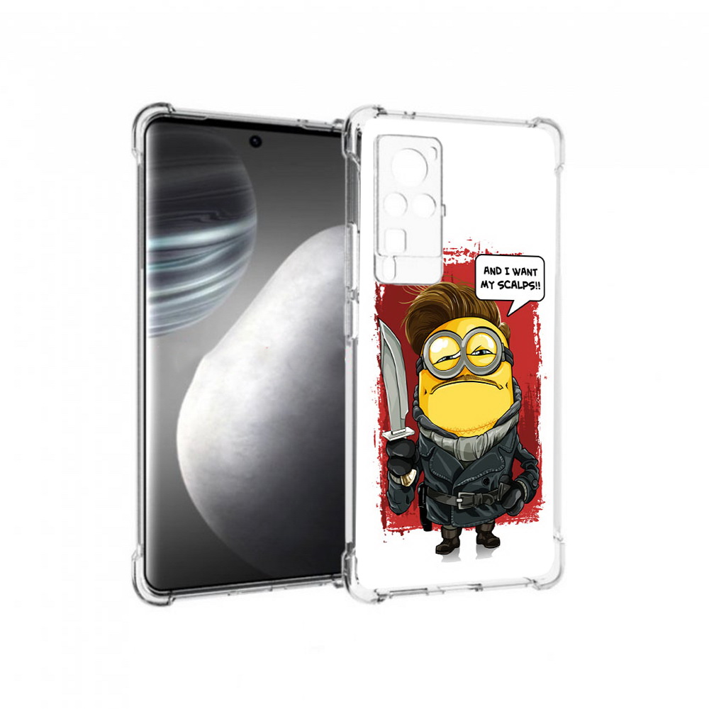 

Чехол MyPads Tocco для Vivo X60 pro миньон убийца (PT226972.385.477), Прозрачный, Tocco