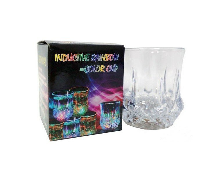 фото Светящийся стакан inductive rainbow color cup goodstore24