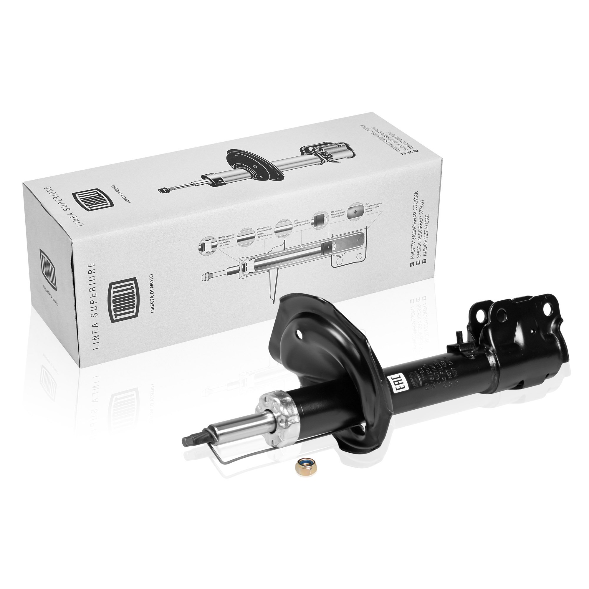 

Амортизатор (стойка) перед. лев. газ. для а/м Mitsubishi ASX (10-)\Peugeot 4008 (12-) (AG