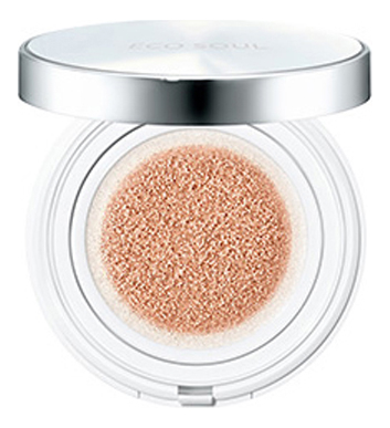 фото Тональная основа-эссенция the saem eco soul essence cushion all cover n21 15 г