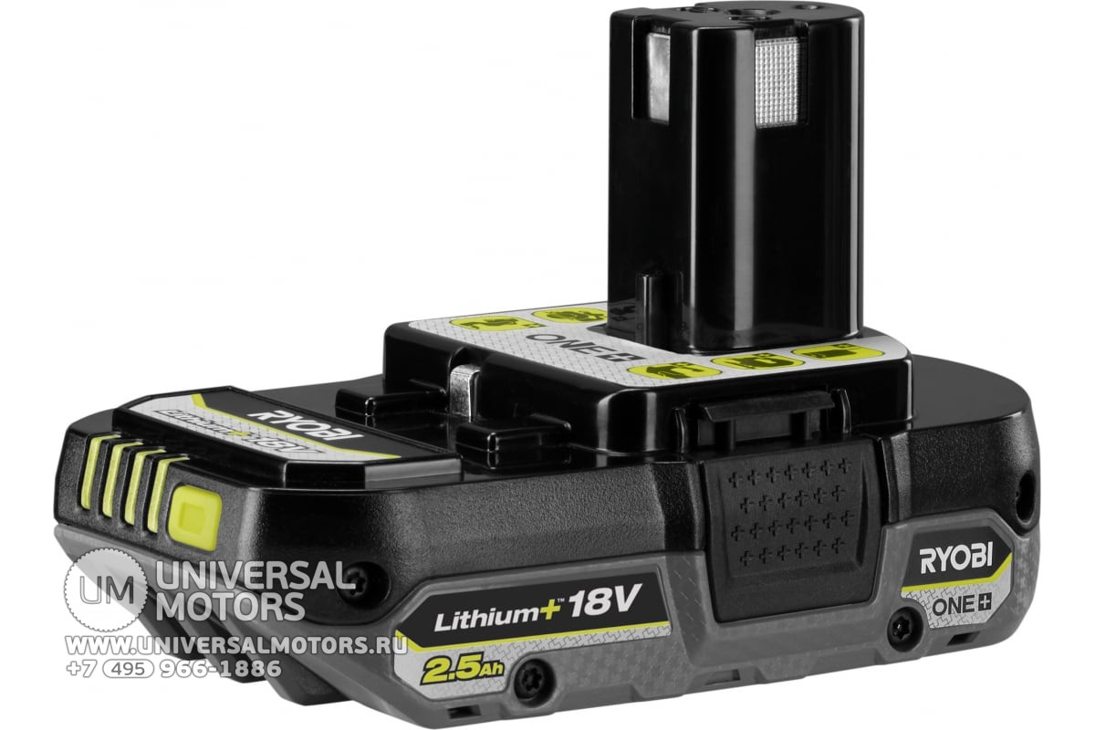 

Аккумуляторный блок Ryobi ONE+ RB1825C 5133005516 ( Lithium+ 18V 2.5Ah ), 1043765753444