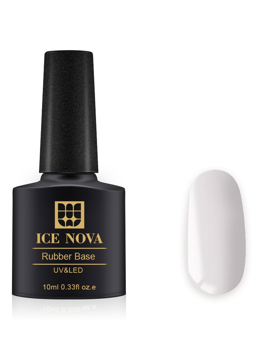 

Каучуковая основа ICE NOVA для French-маникюра 10 мл, цвет Milky, Milky