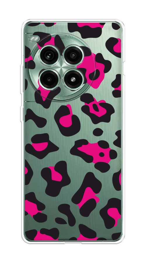 

Чехол на OnePlus Ace 3 Pro "Pink cow spots", Черный;розовый, 155150-1