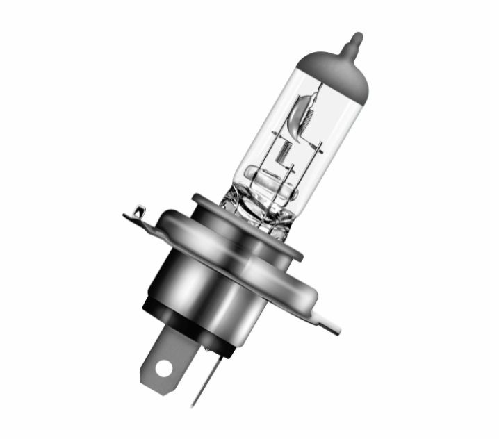 фото Лампа накаливания автомобильная osram цоколь h4 12в 55вт 64193ult01b