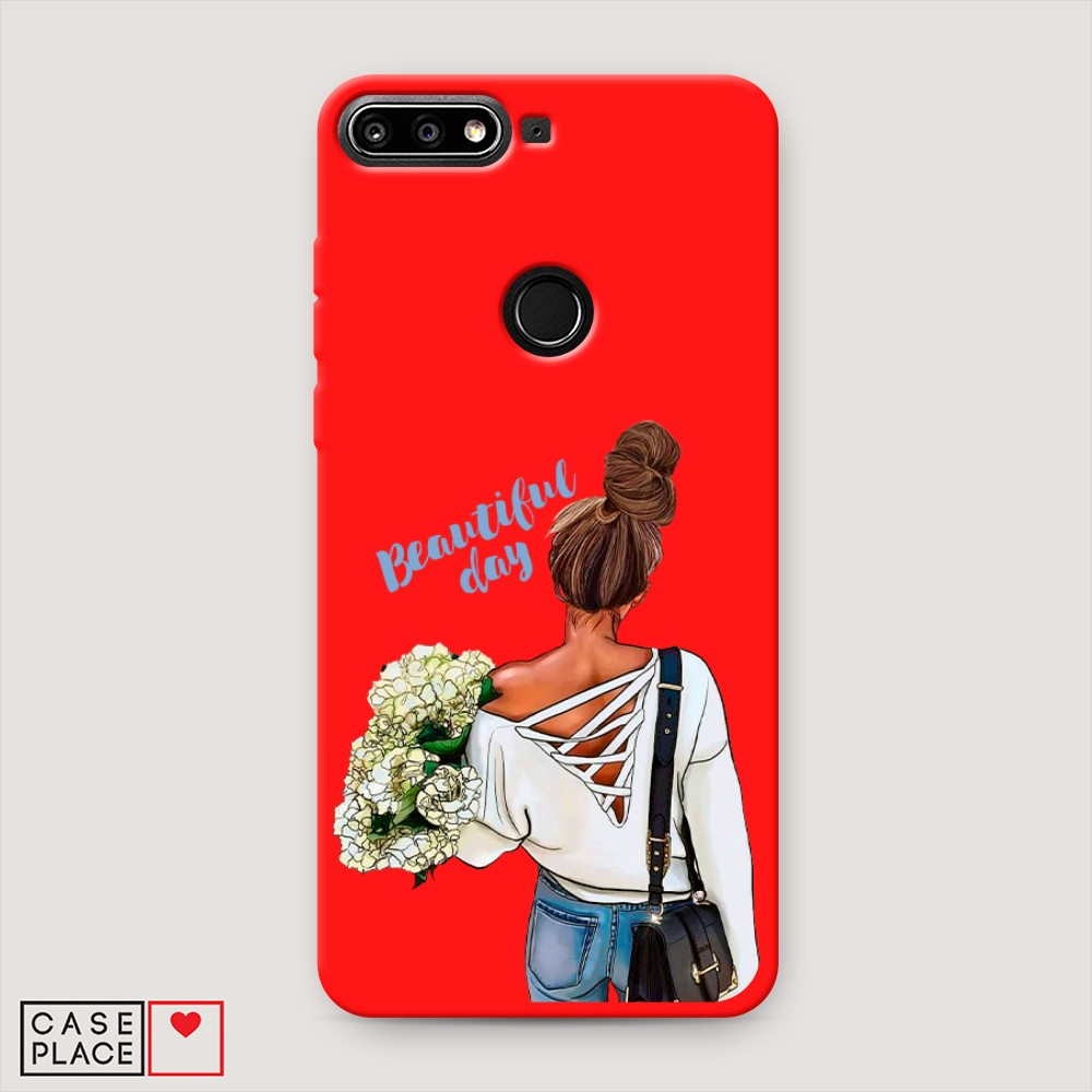 

Чехол Awog на Huawei Y7 Prime "Beautiful day vector", Разноцветный, 65553-1