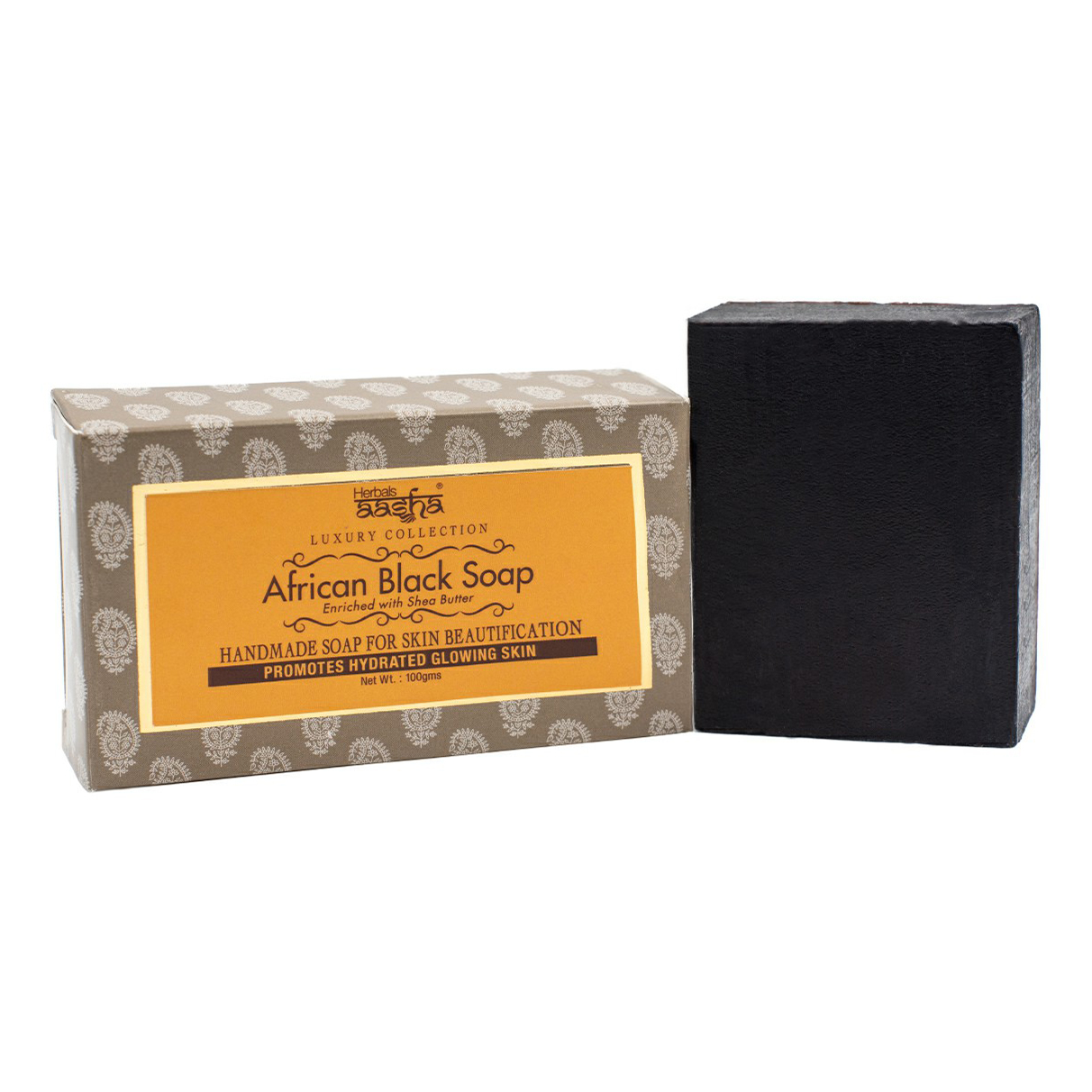 Мыло Aasha Herbals Африканское черное 100 г мыло ручной работы ашвагандха handmade soap aasha herbals ааша хербал 100г