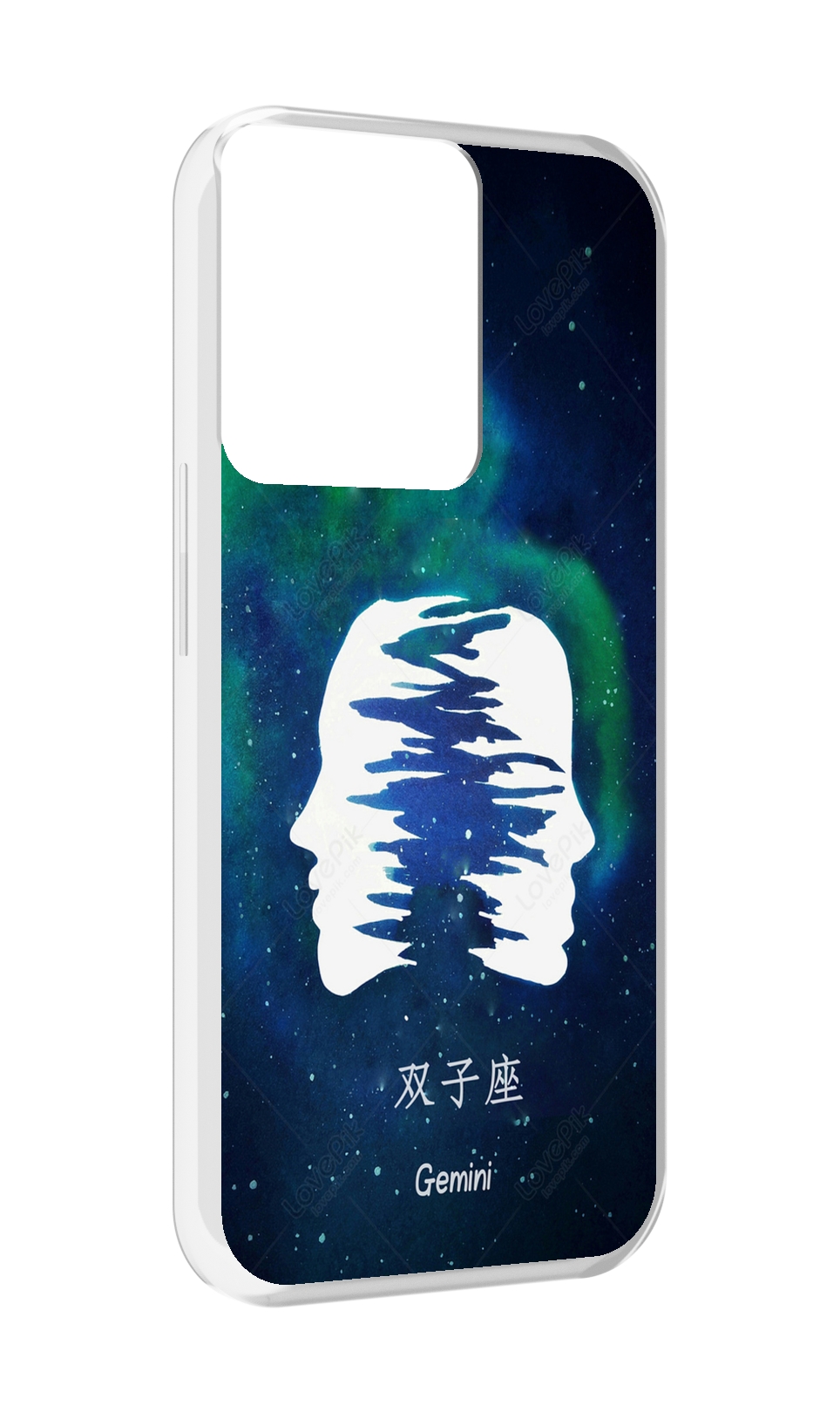 

Чехол MyPads знак зодиака близнецы 6 для OPPO Reno 8, Прозрачный, Tocco