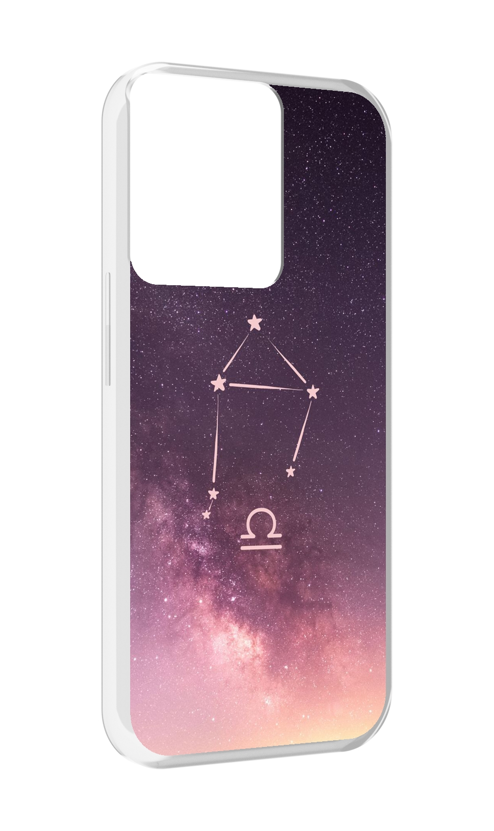

Чехол MyPads знак зодиака весы 4 для OPPO Reno 8, Прозрачный, Tocco