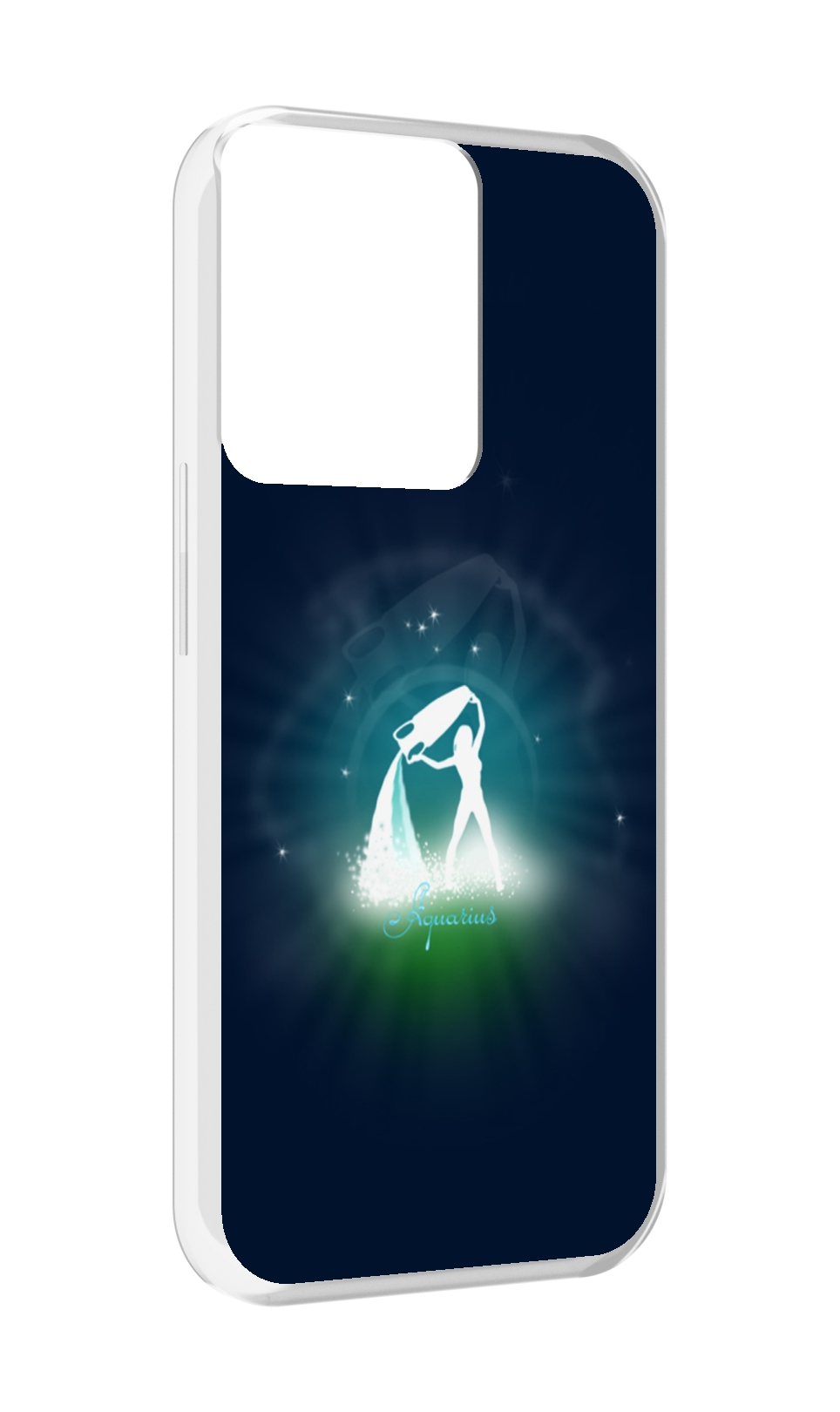 

Чехол MyPads знак зодиака водолеи 1 для OPPO Reno 8, Прозрачный, Tocco