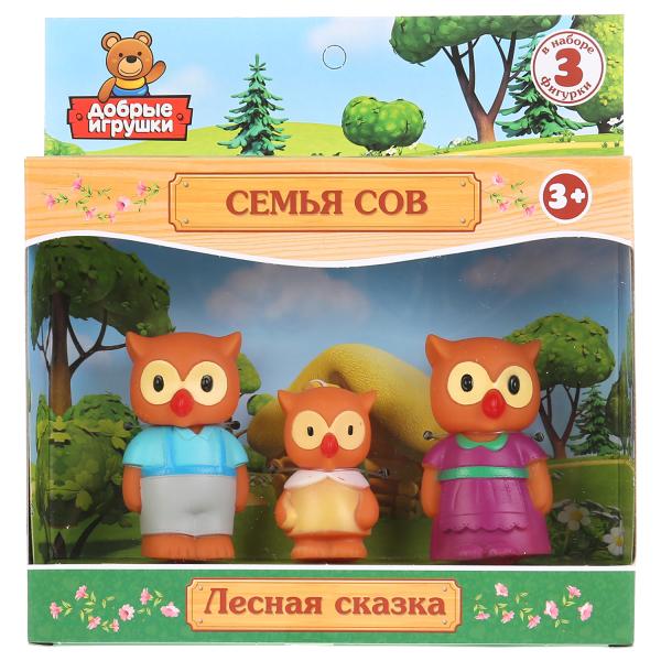 

Набор фигурок Добрые игрушки Семья сов
