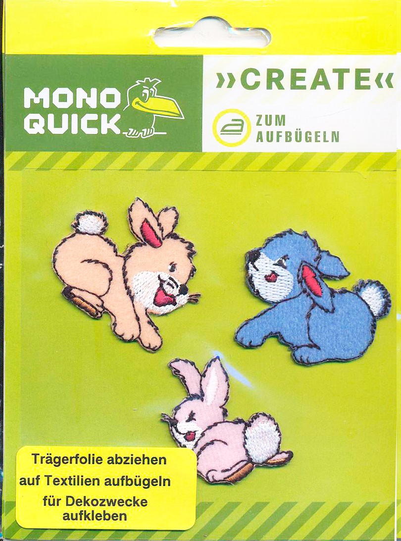 

Термоаппликация Mono Quick (16134) – Кролики
