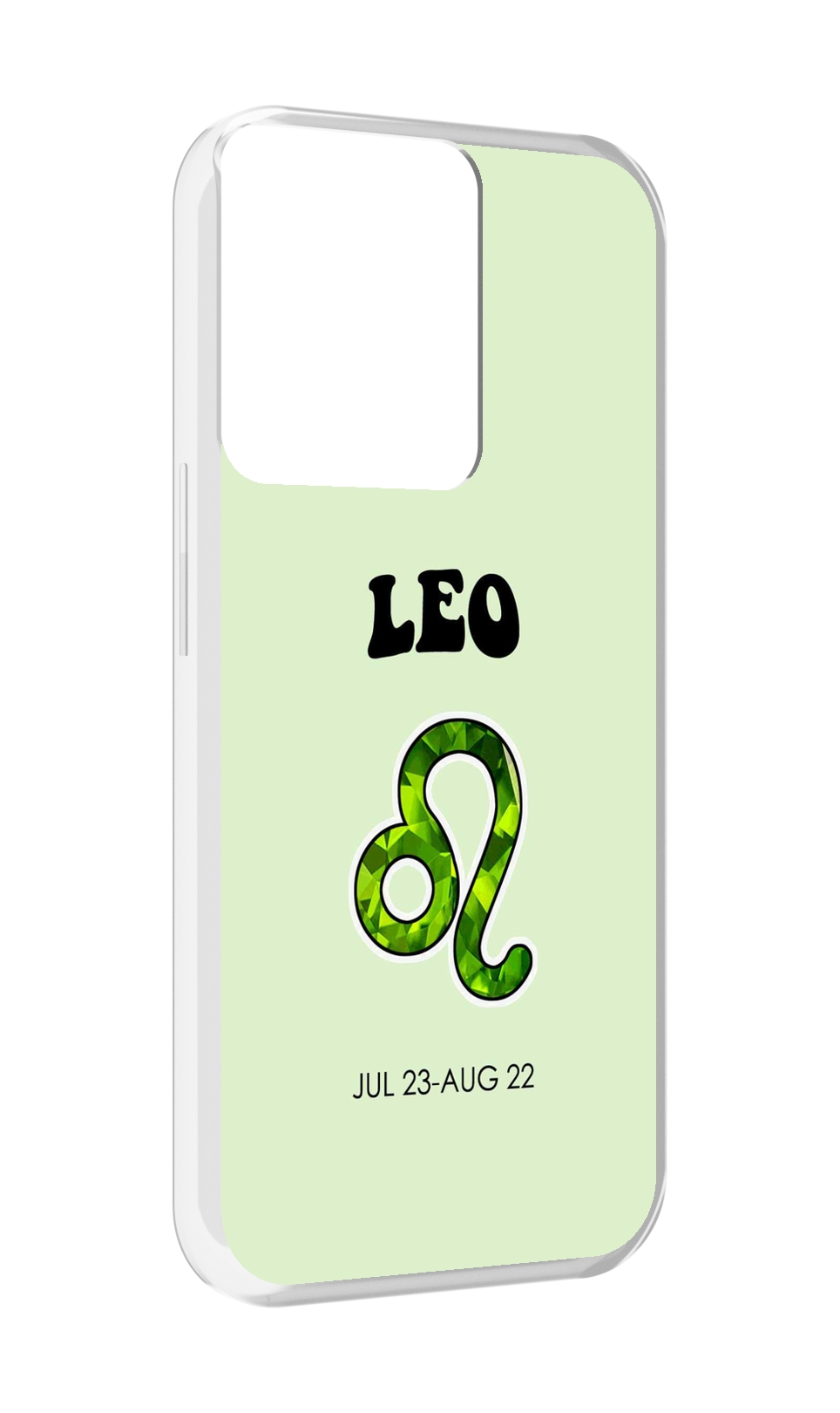 

Чехол MyPads знак зодиака лев 1 для OPPO Reno 8, Прозрачный, Tocco