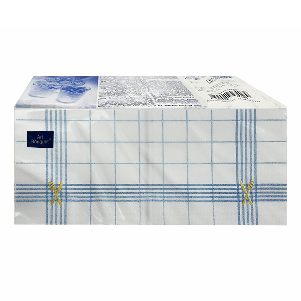 Салфетки бумажные Art Bouquet 2 слоя 20 х 20 см 250 шт