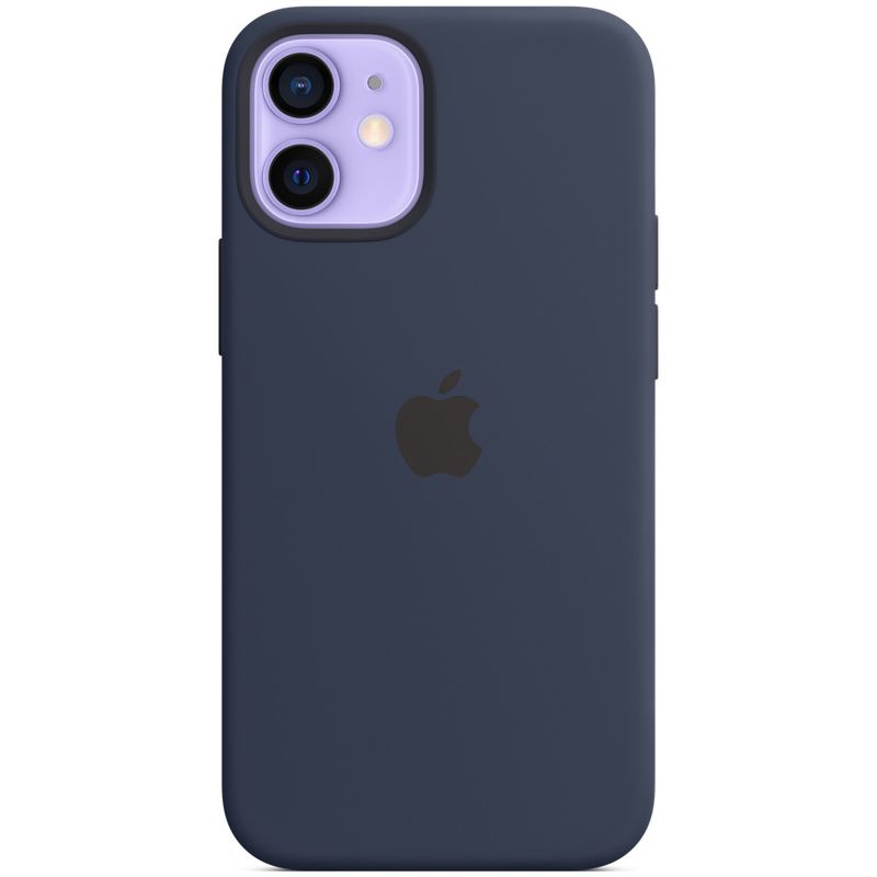 

Клип-кейс Apple Silicone Case with MagSafe для iPhone 12 mini «Тёмный ультрамарин»